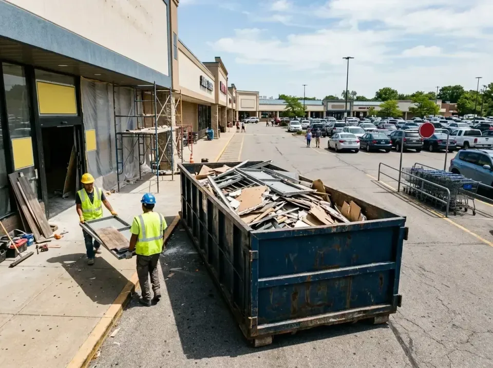 retail-store-renovation-debris-003 — frequently asked questions, Roll-off Dumpster Rentals in Hortonville, WI